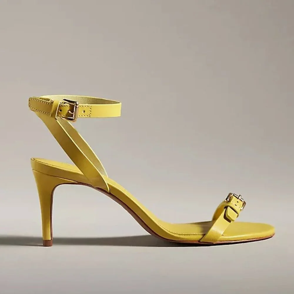 Schutz Aurora Mid Stiletto Heels - Picture 2 of 16